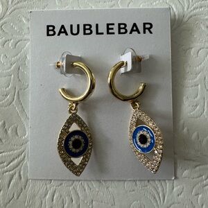 Baublebar Evil Eye Hoop Earrings